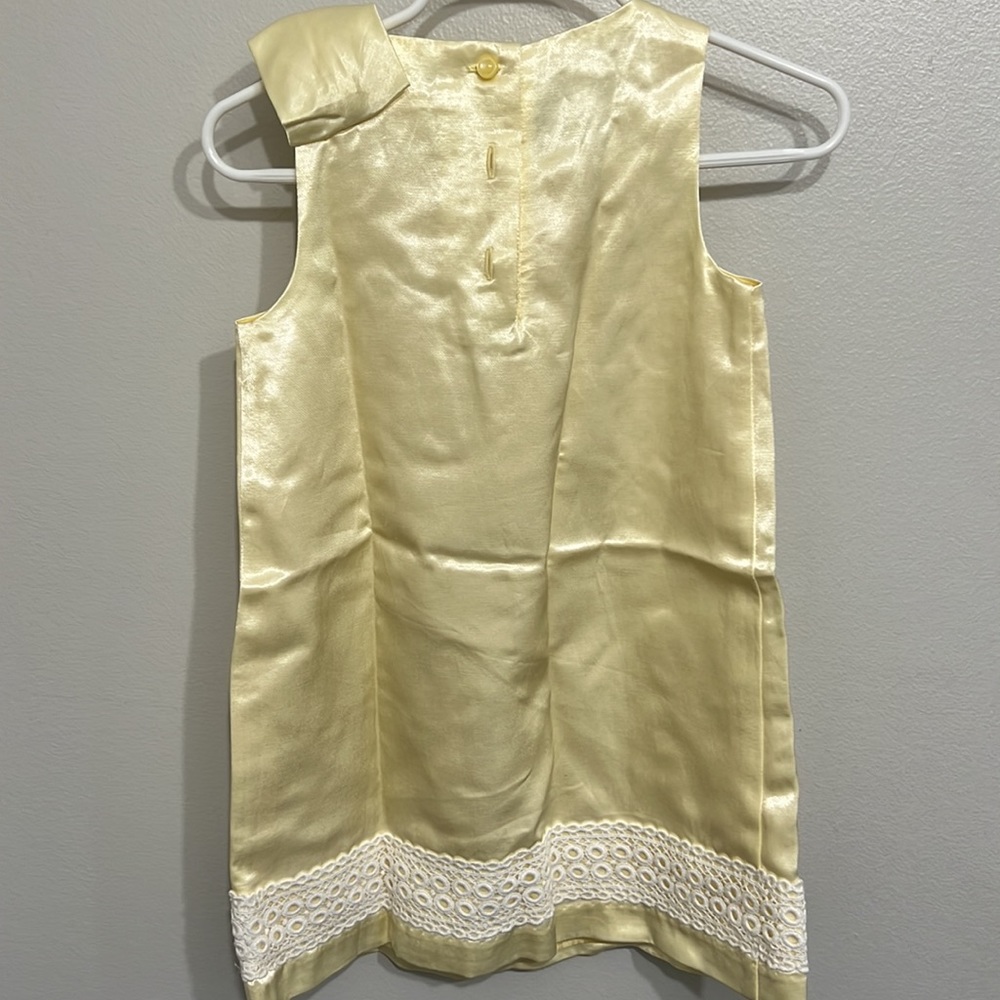 Janie & Jack girls yellow dress with tags. - Picture 3 of 3